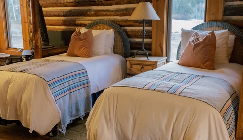 Ferienhütte, 2 Schlafzimmer, Bergblick (Longbranch)