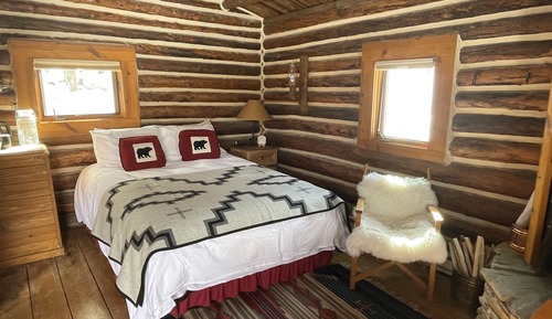 Ferienhütte, Bergblick (Snug Cabins)