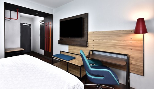 Zimmer, 1 King-Bett, barrierefrei (Hearing)