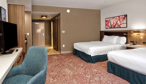 Zimmer, 2 Queen-Betten, barrierefrei (Roll-In Shower)