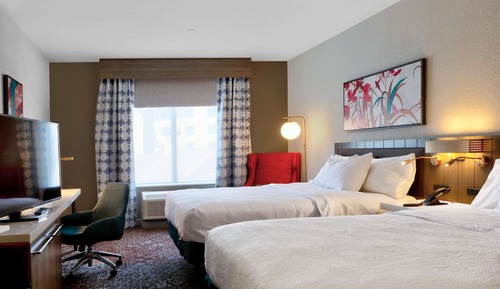 Zimmer, 2 Queen-Betten