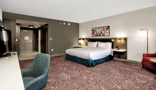 Zimmer, 1 King-Bett, barrierefrei (Roll-In Shower, Mobility & Hearing)