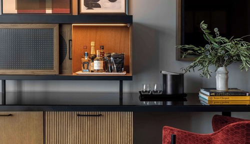 Zimmer, 1 King-Bett, Ausblick (Partial River view)