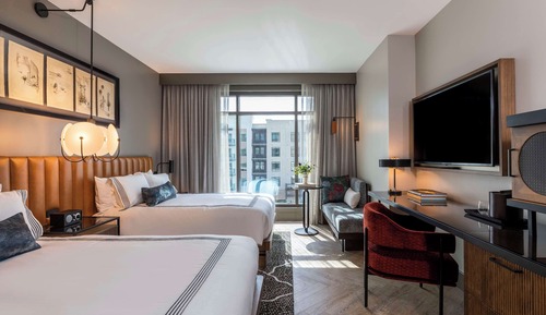 Zimmer, 2 Queen-Betten