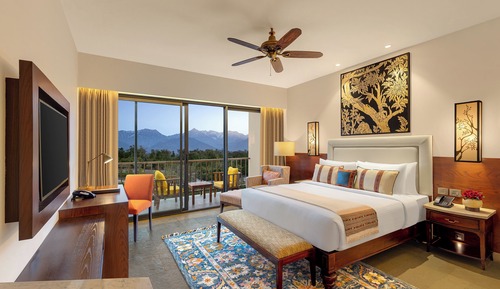 Superior-Zimmer, 1 King-Bett, Bergblick