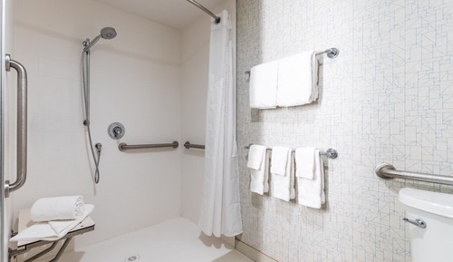 Standardzimmer, 1 King-Bett, barrierefrei (Mobility, Roll-In Shower)