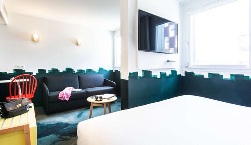 Familien-Suite, 1 Doppelbett und Schlafsofa