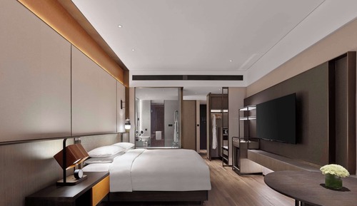 Club-Zimmer, 1 King-Bett, Seeblick