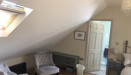 Luxury-Ferienhaus, mit Bad, Gartenblick (Cotswold Lodge)