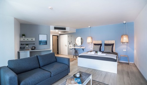 Junior-Dreibettzimmer, Poolzugang