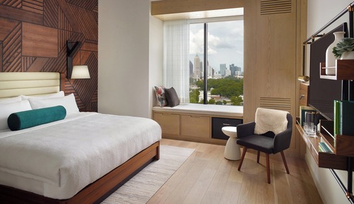 Deluxe-Zimmer, 1 King-Bett, Nichtraucher (High Floor)