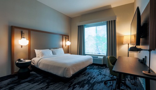 Zimmer, 1 King-Bett, Nichtraucher, eingeschränkter Seeblick