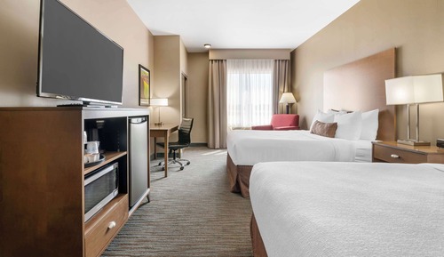 Standardzimmer, 2 Queen-Betten, barrierefrei, Kühlschrank und Mikrowelle