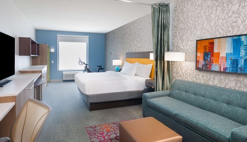 Studio, 1 King-Bett