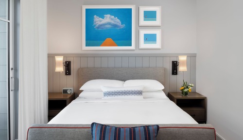 Zimmer, 1 King-Bett, Meerseite