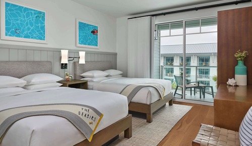 Zimmer, 2 Queen-Betten (with Partial View)