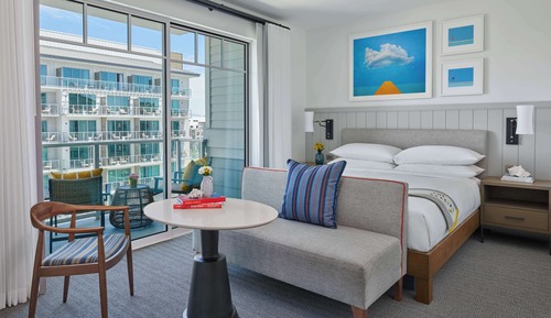 Zimmer, 1 King-Bett, Meerblick