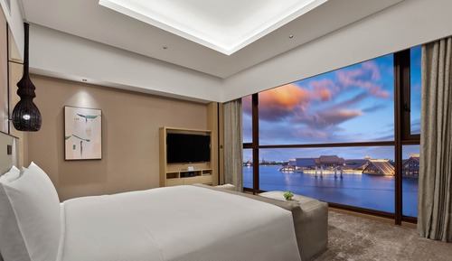 Deluxe-Suite, 1 King-Bett, Seeblick