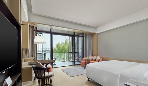 Grand-Zimmer, 1 King-Bett, Seeblick