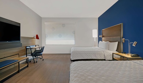 Zimmer, 2 Queen-Betten, barrierefrei (Roll-In Shower)