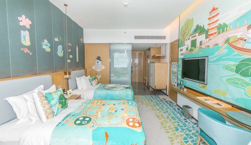 Standardzimmer, 2 Doppelbetten (Kids Theme)