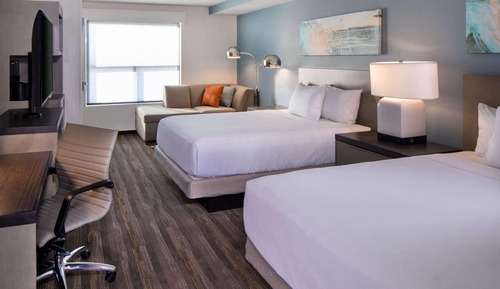 Zimmer, 2 Queen-Betten