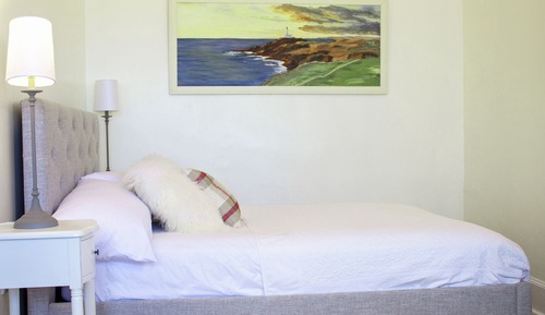 Luxury-Doppelzimmer, mit Bad, Meerblick