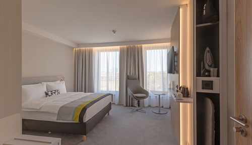 Standardzimmer, 1 Queen-Bett, barrierearme Badewanne
