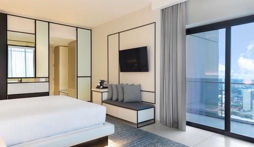 Zimmer, 1 King-Bett, Balkon