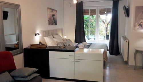 Familien-Suite, Terrasse, Parkblick