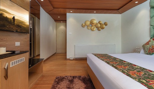 Premium-Zimmer, Balkon, Bergblick