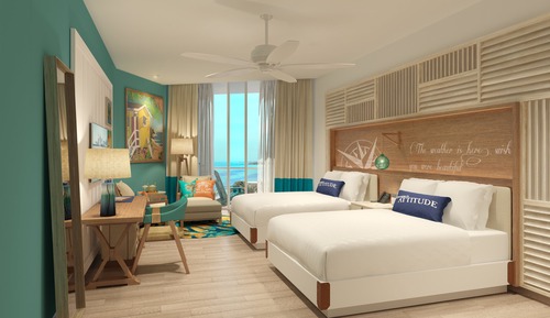 Zimmer, 2 Queen-Betten (Paradise)