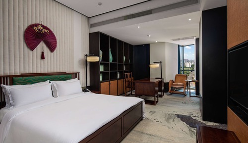 Deluxe-Zimmer, 1 King-Bett, Badewanne