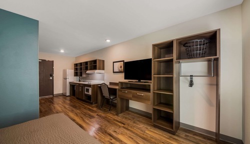 Zimmer, 1 Queen-Bett, barrierefrei, Nichtraucher (Roll-in Shower)