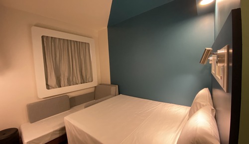 Standardzimmer, 1 Doppelbett und Schlafsofa