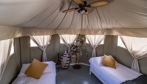 Deluxe-Ferienhütte, 2 Schlafzimmer