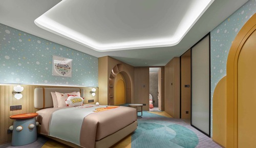 Deluxe-Zimmer, 1 King-Bett (Family Room)
