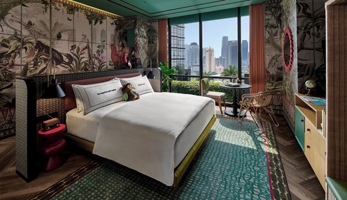 Zimmer, 1 King-Bett (Medium Plus Garden)