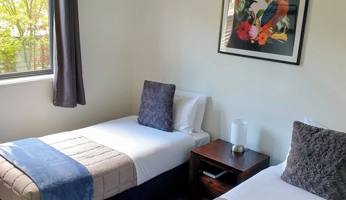 Standard-Zweibettzimmer, 2 Einzelbetten, Gemeinschaftsbad