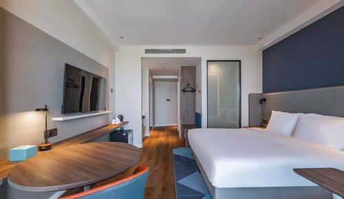 Zimmer, 1 King-Bett, barrierefrei