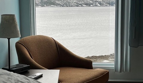 Panorama-Zimmer, 1 Queen-Bett, Balkon, Meerblick