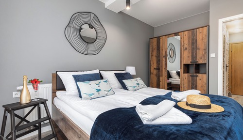 Design-Apartment, 1 Queen-Bett und Schlafsofa