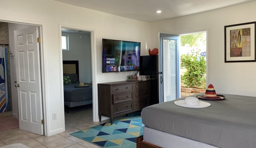 Signature-Zimmer, 2 Schlafzimmer, Whirlpool, zum Innenhof hin