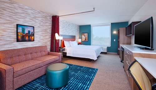 Studiosuite, 1 King-Bett