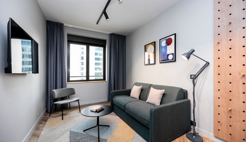 Comfort-Apartment, 1 Doppelbett und Schlafsofa