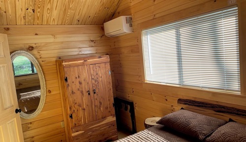 Ferienhütte, 2 Schlafzimmer, Nichtraucher, Flussblick