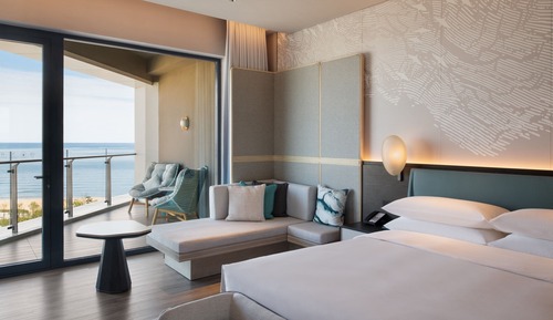Suite, 1 King-Bett, Balkon