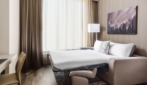 Zimmer, 1 King-Bett und Schlafsofa, Nichtraucher, Stadtblick