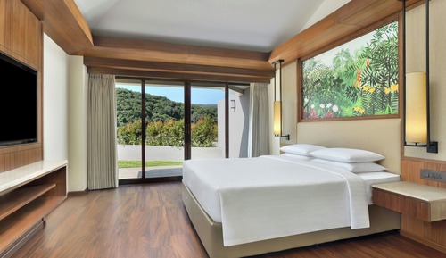 Zimmer, 1 King-Bett, Nichtraucher, Gartenblick (Patio)