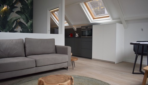 Penthouse, 1 Queen-Bett, Küche, Meerblick